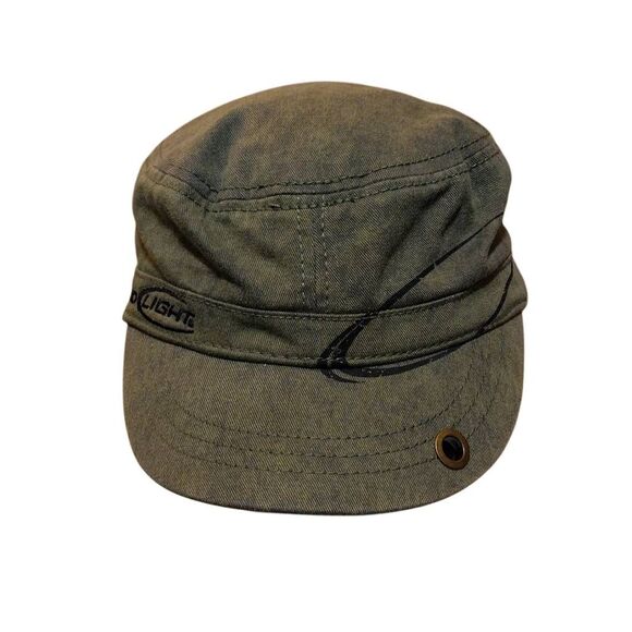 Bud Light Military Style Cadet Cap Army Green - Picture 5 of 11